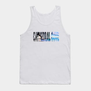 CATHEDRAL COVE - New Zealand Sunset Tank Top